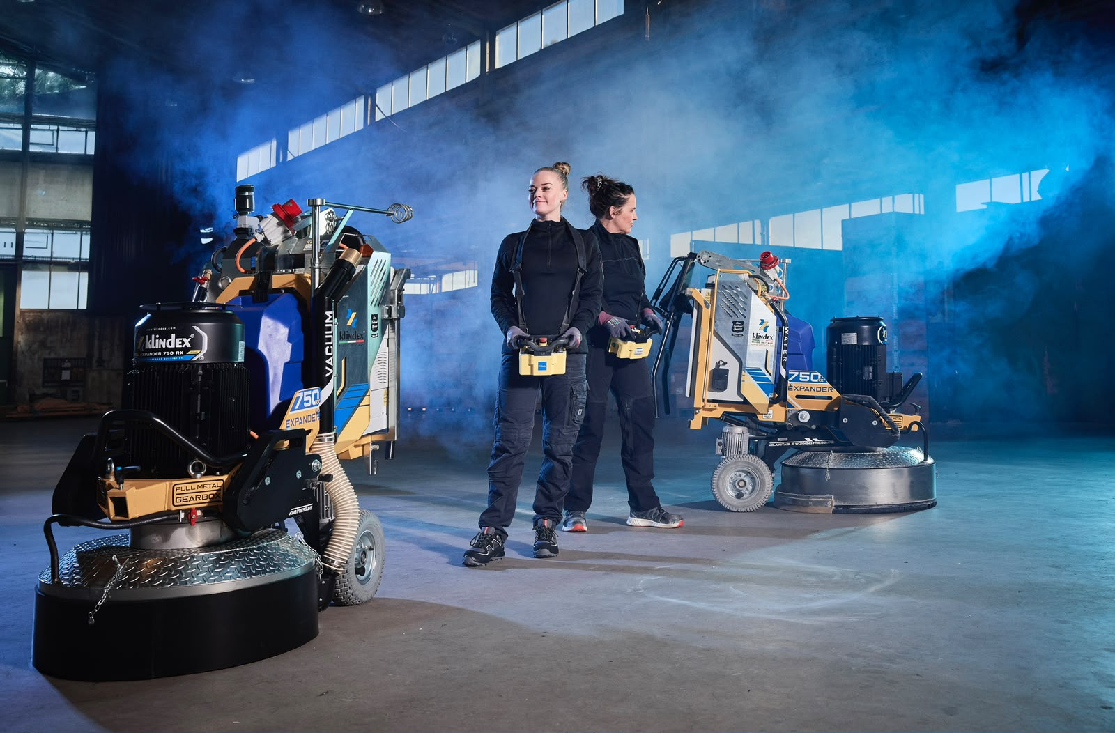 Team Blinkers Vloeronderhoud met slijpmachines